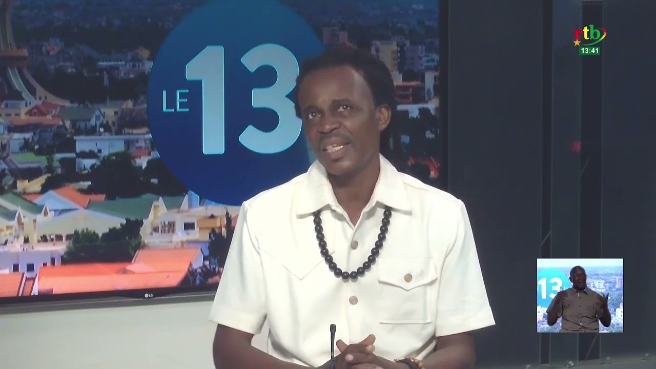 L'artiste burkinabè, Oscibi Jhoann, invité du JT de 13H, donne les couleurs de son nouveau single