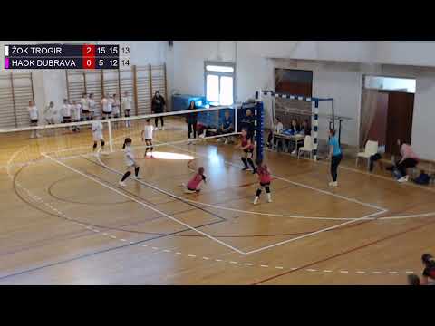 2.4.2022., PH MINI ODBOJKA, ČETVRTFINALE, ŽOK TROGIR - HAOK DUBRAVA