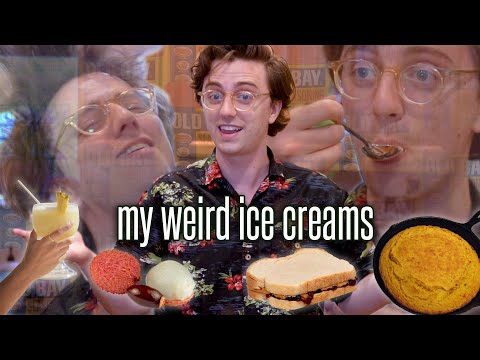 MY WEIRD ICE CREAMS: a cooking video