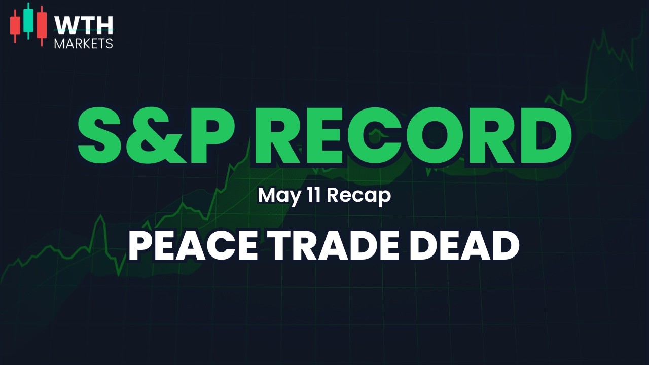 The Peace Trade Is Dead. Stocks Still Hit Records.