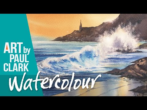 How to paint a Seascape in watercolour