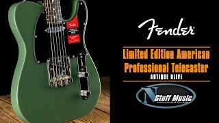Video thumbnail for Fender Limited Edition American Professional Telecaster - In-Depth Demo by N Stuff Music