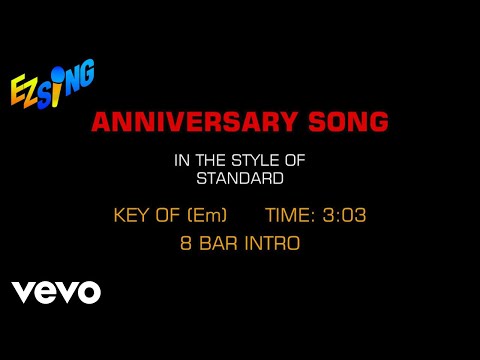Standard - Anniversary Song (Karaoke)