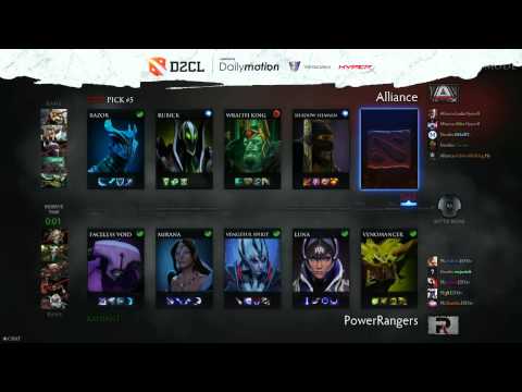 Alliance vs Power Rangers Game 2   Dota 2 Champions League   @DotACapitalist & @CWMDota