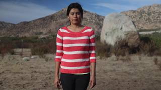 Lucero Alicia Islaba Meza, Concejala kumiai. Comunidad Juntas de Nejí, Baja California