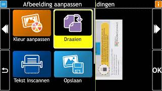 GuideConnect-handleidingen: Scanner en camera - afbeelding draaien