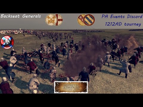 FRANCE VS ITALY 1212AD LAND BATTLE TOURNEY!!