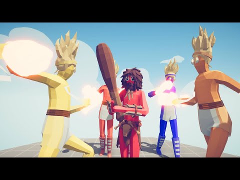 COLOR PACK ARENA - SUPER BOXER VS EVERY UNIT | Totally Accurate Battle Simulator TABS