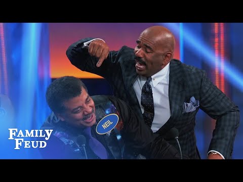 Neil deGrasse Tyson & Steve discuss Uranus | Celebrity Family Feud