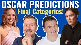 Final Oscar Predictions 2024 | Screenplay, Director & Picture!