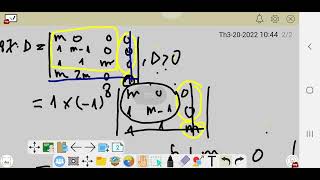 Định thức và hệ phương trình tuyến tính#TCC2