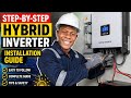 How To Install A Hybrid Inverter Full Video