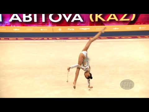 ABITOVA Roza (KAZ) - 2019 Rhythmic Worlds, Baku (AZE) - Qualifications Clubs