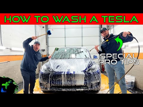 How To Wash Your Tesla | Wash, products, & detail tips from the pro's | Safely wash your car!