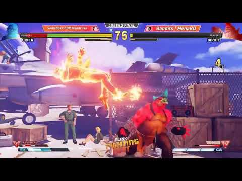 SFV - Urien (Mandrake) vs Birdie (MenaRD) - Comeback