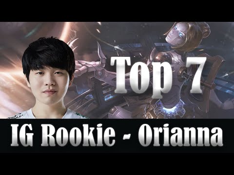 IG Rookie (Orianna) Top Plays - IG vs JDG, LPL 2021 Spring W1D2 Highlights