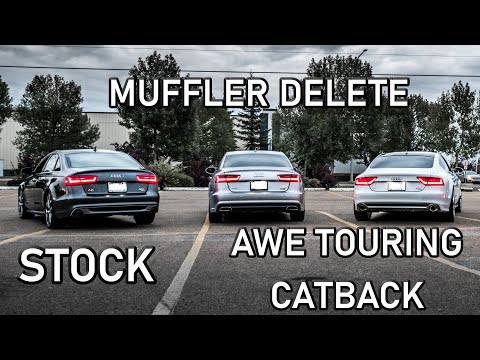 Mild to Wild Audi Exhaust Comparison
