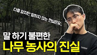 부업으로 나무 농사? 말하기 불편한 현실을 말해드립니다.