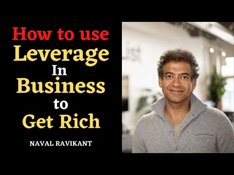 How to use Leverage in your Life to Get Rich -------Naval Ravikant