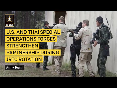 U.S. and Thai Special Operations Forces Strengthen Partnership During JRTC Rotation