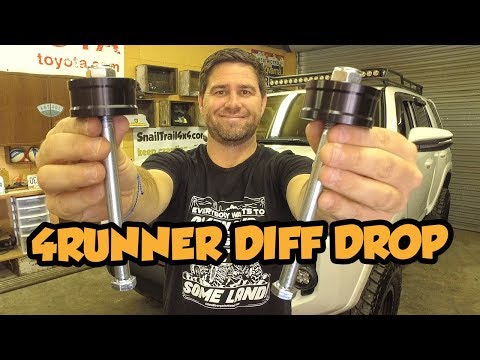 Differential drop on a 5th Gen Toyota 4Runner