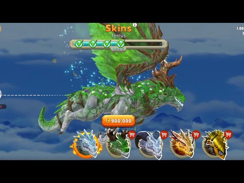 Terrus New Skin Helion Dragon - Hungry Dragon