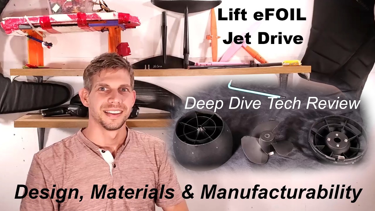 LCS eFoil Jet from Lift Foils - Tech Review and Deep Dive!