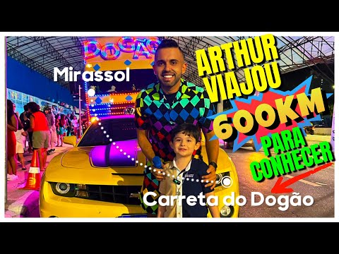 ARTHUR VIAJOU 600KM PARA CONHECER A CARRETA DO DOGÃO