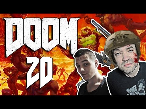 Zagrajmy w Doom 4 #20 - Piekielny strażnik! - Ultraprzemoc, gameplay pl