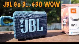 JBL Go 3 in 2024, Not Bad for $30...