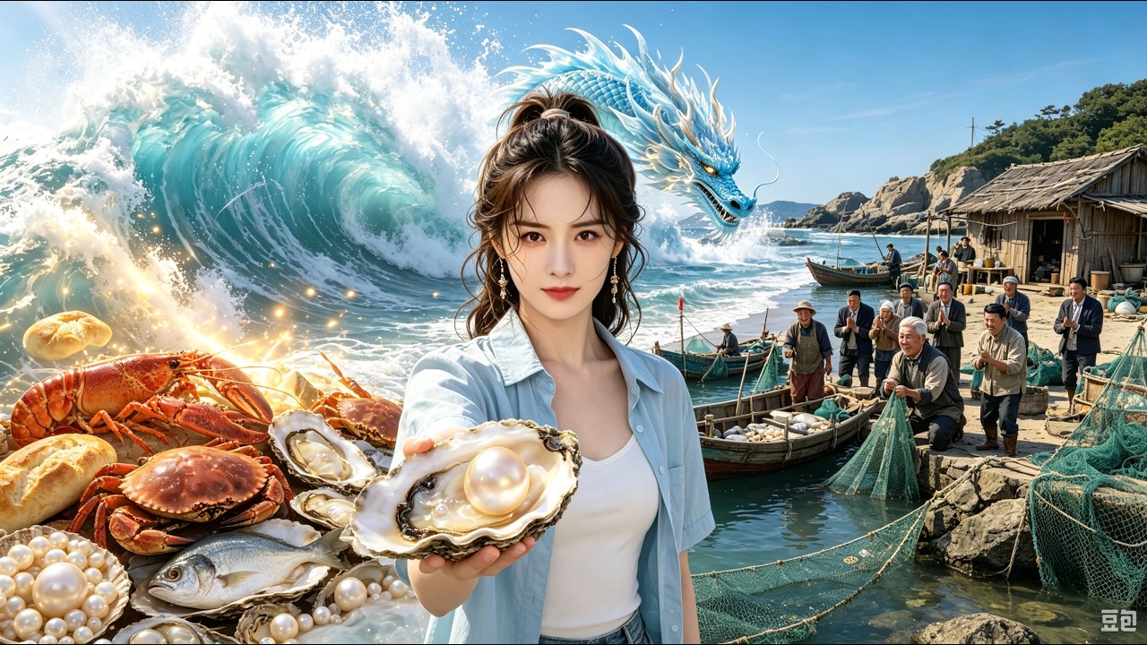 【FULL】漁村小妹被裁後覺醒透視天賦，整個大海盡收眼底！ 🌊趕海一鏟一個極品黃油蟹，一開一個頂級珍珠蚌，轉眼間她已經轉戰海底沉船挖古董了❗️#drama #女頻 #短劇 #逆襲 #AI真人