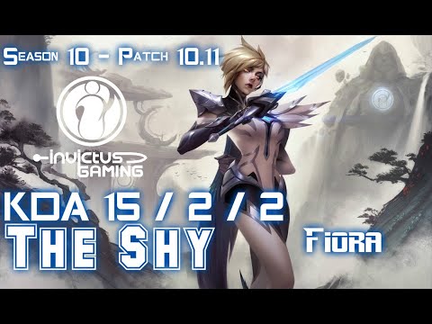 IG The Shy FIORA vs IRELIA Top - Patch 10.11 KR Ranked