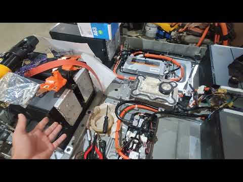 Перепаковка батареи nissan leaf своими руками