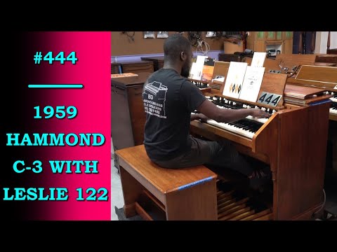 #444 | 1959 Hammond C-3 with Leslie 122