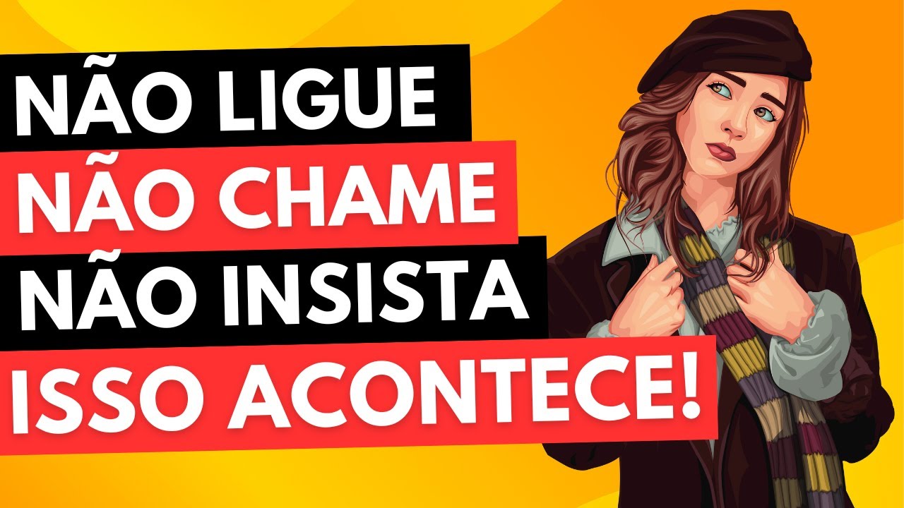 Isso aqui ACONTECE quando VOCÊ NÃO LIGA, NÃO CHAMA E NÃO INSISTE!