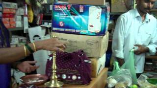 preview picture of video 'Diwali night Lakshmi Puja My friend Navin at Pratibah electric दिवाळी Konkan Maharashtra'