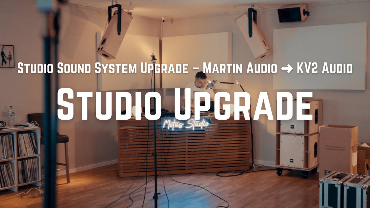 KV2 vs Martin Audio — Studio Sound System Upgrade Journey