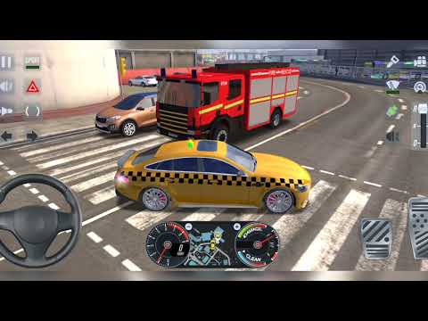 Taxi Sim 2020 🚖✨ Driving Mercedes Benz AMG GT in City | CAR GAME CITY UBER DRIVER