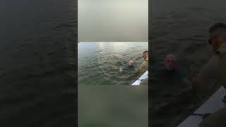 Man Jumps Into Water to Escape Police | Swamp Patrol | A&E #shorts