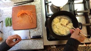 Fast and Hot Spicy Peanut Instant Ramen
