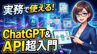 【初心者向け】ChatGPTとは？APIの仕組みと実務の活用例