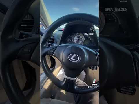 POV The Nostalgia In This Old Lexus 2005 is300