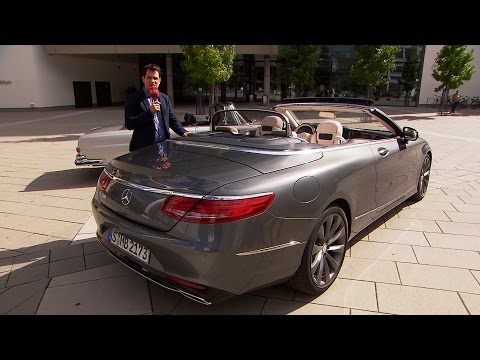 Mercedes S-Class Cabriolet (IAA 2015) - Seat test