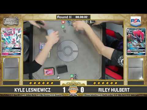 Kyle Lesniewicz Vs Riley Hulbert Swiss R11 Charlotte Pokémon Regional Championships