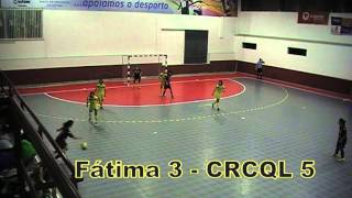 preview picture of video 'Campeonato Nacional Feminino Futsal - 1 Fase - 2ªJ - CD Fátima vs CRC Quinta dos Lombos - 3-8'