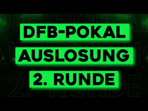 🔴 LIVE | DFB-Pokal Auslosung 2. Runde! 32 Teams für 16 Spiele!