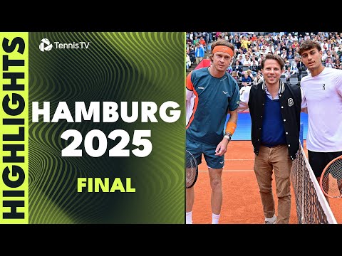 Andrey Rublev vs Flavio Cobolli For The Title! 🏆 | Hamburg 2025 Final Highlights