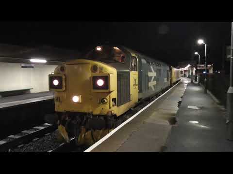 37025 & 37254 On Test Train Duties Around The North West 3rd & 4th December 2020