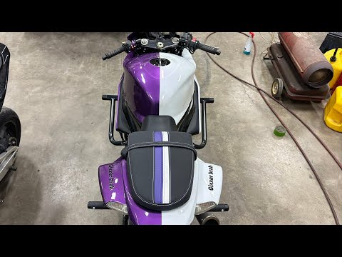 Putting crash protection on my gsxr 1000￼
