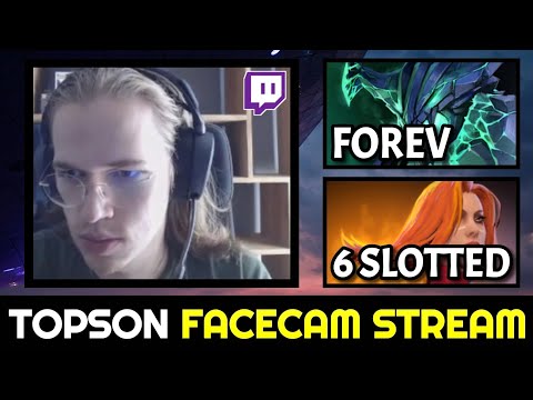 TOPSON Intense Game vs FOREV & Overwhelming Blink Lina — STREAM with FACECAM